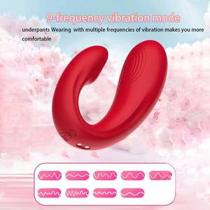 Vibrateur télécommandé à double extrémité, 9 modes, masseur de point G portable, rechargeable par USB, design silencieux pour femmes et couples - Product Image 4