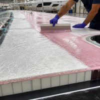 Tapis de fibre de verre E-glass cousu en fibre de verre de fabrication chinoise pour tuyaux et réservoirs en PRV