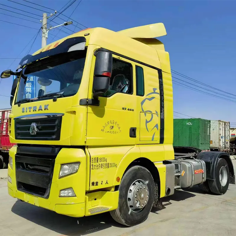 Trattore SITRAK Premium usato trattore Diesel 440hp 6x4 venduto in Russia