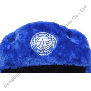 Trapper bombacı şapka Unisex rüzgar geçirmez sıcak kış kış kulaklığı kar kap eldiven ile özel nakış yama Faux kürk Trapper şapka - Product Image 5