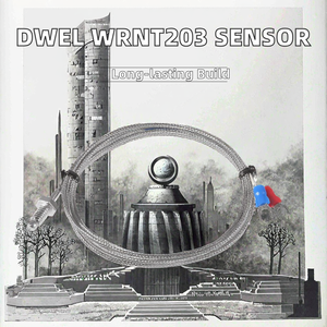 مقياس حرارة DWEL WRNT203 نوع M6 M8 من المصنع، أنواع S/R/B/K/E/J/N/T، مقياس حرارة RTD <span class=keywords><strong>PT100</strong></span> PT1000 PT200 للمواقد والغلايات والمخازن بدقة 0.5 درجة مئوية - Product Image 2