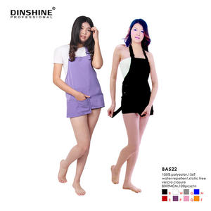 Delantal <span class=keywords><strong>de</strong></span> peluquería <span class=keywords><strong>de</strong></span> belleza personalizado, impermeable, <span class=keywords><strong>de</strong></span> poliéster, para salón <span class=keywords><strong>de</strong></span> uñas, con bolsillos <span class=keywords><strong>de</strong></span> herramientas - Product Image 4