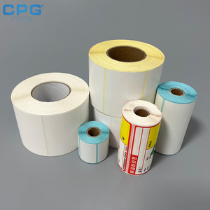 สติกเกอร์ม้วนแบบพิมพ์ความร้อนโดยตรง ขนาด 30x40 มม. เกรดอาหาร สำหรับติดป้ายสินค้าแช่แข็งและยา - Product Image 1