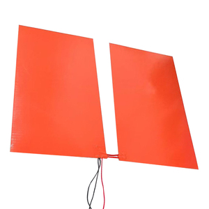 Alfombrilla calefactora de cama de silicona Flexible personalizada de 120V 180X455mm para liofilizador de frutas - Product Image 4