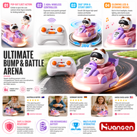 Voiture télécommandée KZHM pour enfants, jouet de combat électrique, voiture de collision RC pour enfants