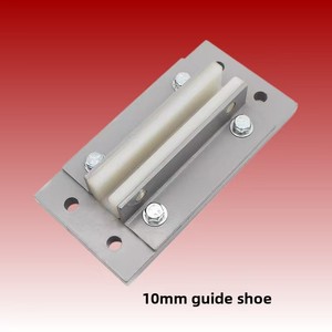 Doublure de patin de guidage d'ascenseur de chantier moderne DX4A, type coulissant à contrepoids, en UHMW-PE et acier, longueur 140*10/16mm - Product Image 4