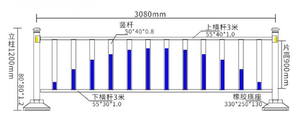Clôture de sécurité élégante <span class=keywords><strong>en</strong></span> acier, design raffiné, produit haut de gamme dans la catégorie des clôtures, treillis et portails - Product Image 2