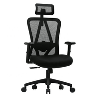 Chaise de bureau de luxe robuste importée de Chine et d'Inde, en nylon, avec fonctions réglables, en tissu, pour usage domestique ou professionnel