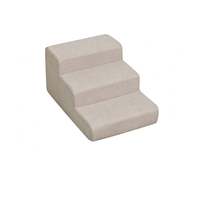 Escalier pour chien personnalisable, tissu antidérapant, marchepied pour canapé, marchepied pour animaux de compagnie lavable avec housse résistante à l'eau pour petits chiens