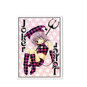 Sexy Anime girl game giochi di carte da gioco al coperto per adulti stampa personalizzata carte da gioco di lusso 52 notti di festa