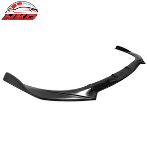 Convient pour Toyota Camry SE XSE 2018-2020, lèvre de pare-chocs avant style GT, non peinte, noire - Product Image 3