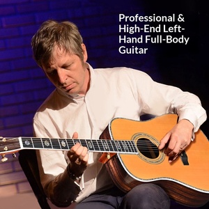 <span class=keywords><strong>Chitarra</strong></span> <span class=keywords><strong>Acustica</strong></span> Folk Wodison di Alta Gamma per Mancini, Completamente in Legno Massello con Pickup Elettrico, Misure 41" e 40" - Product Image 2