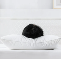 Collection d'hôtels Oreillers de lit de couchage Oreiller de réglage plus doux de haute qualité avec logo personnalisé