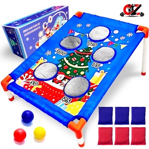 Ensemble de jeu de Cornhole en gros avec logo personnalisé, jeu de lancer de sacs de coton, fournisseur OEM de divertissement extérieur pour la famille et les équipes - Product Image 2