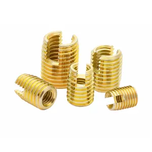 303 Stainless Steel Insert And Outer Screw Inserts Thin-walled Slotted Thread Inserts