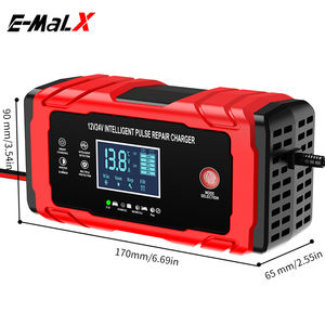 เครื่องชาร์จแบตเตอรี่อัตโนมัติแบบเร็ว รุ่นใหม่ Universal 12V10A/24V5A สำหรับแบตเตอรี่ AGM เจล ดีฟไซเคิล รถยนต์ มอเตอร์ไซค์ พร้อมฟังก์ชั่นซ่อมแซมแบตเตอรี่ด้วยพัลส์ - Product Image 4