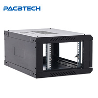 Armoire réseau murale 6U 9U 15U, 19 pouces, standard, pour DVR CCTV, avec PDU et ventilateurs