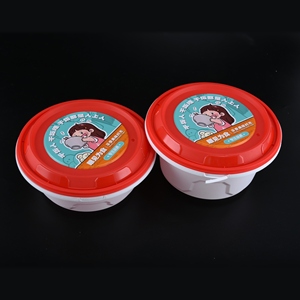 2025 mới có thể khóa dùng một lần nhựa Reman bát bị rò rỉ bằng chứng Vòng Togo súp container với riêng biệt mì - Product Image 5