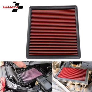 แผงกรองอากาศแบบไหลสูงสำหรับฟอร์ด F150 F250 F350 F450 F550 F650 วัสดุผ้าล้างทำความสะอาดได้ ใช้ซ้ำได้ อัพเกรด ปรับปรุงใหม่ - Product Image 5