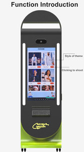 Photomaton AI Photomaton en libre-service avec impression d'images de haute qualité Photomaton en libre-service à vendre - Product Image 6