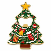 Personnalisation tout-en-un : Porte-clés métalliques, Pièces commémoratives, Décapsuleurs, Artisanat métallique sur le thème de Noël, Boîtes mystères