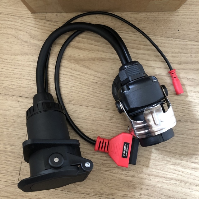 New OBD2 Trailer Diagnostic Adapter Cable ISO 7638 EBS Temperature Sensor for Truck Vehicles