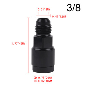 Conector de Línea de Combustible AN6 AN8 de 10 mm y 14 mm de Longitud de 65 mm para LS1 LS3, Pieza de Repuesto para Conector de Manguera de 5/16 - Product Image 3