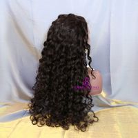 Wig Rambut Ikal Longgar 2026 Tanpa Lem, Wig HD Lace Transparan, Simpul Kecil