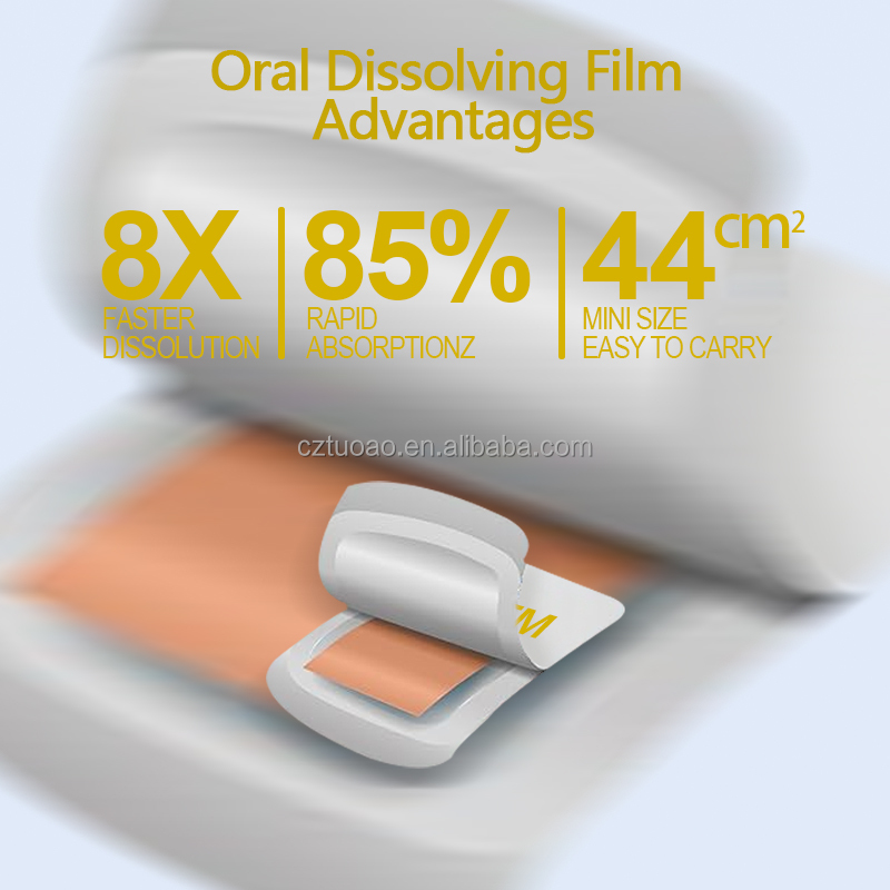 Wholesale Sales | Soluble Herbal Dietary Supplement | Quick Dissolving Male Royal VIP Increase Vitality Oral Dissolving Film