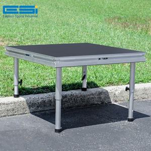 Escenario de aluminio portátil de 4 Patas de alta resistencia ESI con superficie antideslizante para pantallas de armazón de interior y exterior - Product Image 4