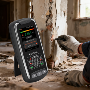 Bina güvenliği denetimi için LifeBasis profesyonel Radon dedektörü Radon gaz monitörü yüksek doğruluklu sürekli monitör cihazı - Product Image 1