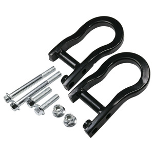 Gancho de Remolque para Chevrolet GMC 2007-2019, Parachoques Delantero, Acero Negro, Alta Resistencia - Product Image 1