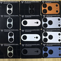 Protection d'objectif d'appareil photo pour iPhone 18 Pro Max, film en verre trempé anti-rayures en métal mat pour iPhone 18 17 Pro Air