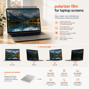 Film polarisant pour écran d'ordinateur portable de 15,0 pouces de haute qualité et fiable, épaisseur 0,14 mm, 90 degrés et 0 degré, pour écrans de moniteurs médicaux - Product Image 1
