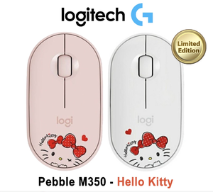 Hàng Có Sẵn Chuột Logitech Không Dây Chính Hãng Chuột Không Dây Pebble Hello Kitty M350 Kèm Cho Máy Tính Xách Tay Máy Tính Xách Tay Và Máy Mac - Product Image 3