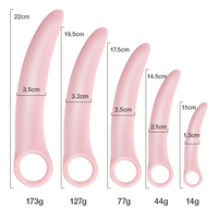 Ensemble de 5 dilatateurs vaginaux et anaux en silicone ultra-doux, étanches, pour un confort progressif de dilatation anale, jouets sexuels pour couples