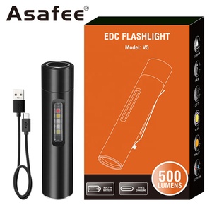 Đèn Pin Mini Đa Chức Năng Đèn Pin LED Sạc Nhỏ Tiện Dụng Bằng Nhôm EDC Sáng Cao L2 Đèn Pin Cắm Trại - Product Image 1