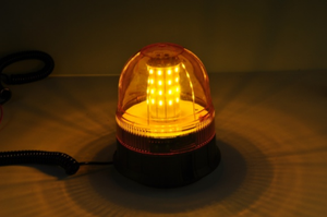 12v 80v מכונית חירום משואה אור רכב גג סיב אופטי strobe מהבהב מנורה אזהרת ענבר כחול לאמבולנס אור אביזר - Product Image 3