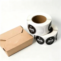 Autocollant en vinyle rond personnalisé, imprimé, imperméable, pour cosmétiques, avec logo, autocollant récompense, autocollants pour enseignants