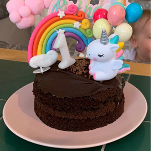 <span class=keywords><strong>Torta</strong></span> di cottura bandiera decorazione di compleanno matrimonio palloncini colorati grande nuvola arcobaleno <span class=keywords><strong>torta</strong></span> decorazione per ragazze <span class=keywords><strong>torta</strong></span> di compleanno - Product Image 6