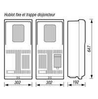 Boîte de jonction électrique extérieure intelligente JINAO IP43 IK09 220V à 6 prises pour transmission de puissance