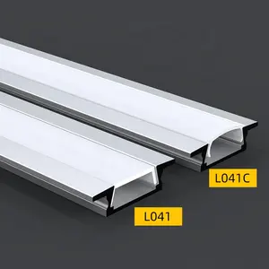 Pour les bandes lumineuses Led encastrées, profilé en aluminium Super Led, Extrusion en alliage d'aluminium, canal profilé en aluminium