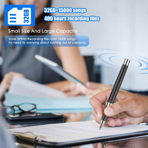 Le plus récent enregistreur de stylo portable mince de 32 Go avec réduction professionnelle du bruit - Product Image 4
