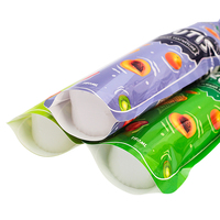 Usine d'emballage plastique, sacs en Mylar sur mesure, impression en héliogravure, sacs à jus de 100 ml et 150 ml, scellage thermique, qualité alimentaire