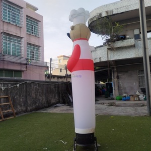 Tube d'air de bienvenue personnalisé pour les danseurs du ciel docteur agitant le chef clown le dessin animé danseur d'air gonflable pour la publicité - Product Image 3