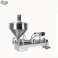 Machine de remplissage de liquides visqueux à pompe pneumatique économique, remplisseuse de pâtes haute précision pour petites entreprises