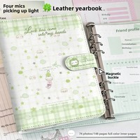Cuaderno de Tapa Dura con Espiral, Diseño de Trébol de Cuatro Hojas, de Alta Apariencia y Durabilidad, Venta Directa de Fábrica