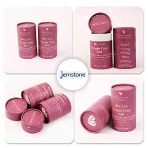 Proveedores experimentados logotipo impreso personalizado círculo papel puede regalo tubo de papel embalaje - Product Image 6