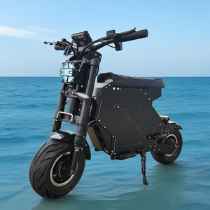 Trottinette électrique Geofought M5 52V 60V 72V Moteur double 13/14 pouces Batterie au lithium amovible 30-50AH Démarrage NFC Application EScooter adulte - Product Image 1