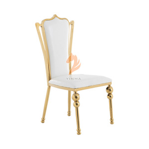 <span class=keywords><strong>Chaise</strong></span> <span class=keywords><strong>de</strong></span> banquet <span class=keywords><strong>de</strong></span> <span class=keywords><strong>mariage</strong></span> moderne et simple en acier inoxydable pliable, vente en gros d'usine, rembourrage doux en mousse <span class=keywords><strong>de</strong></span> densité moyenne - Product Image 3